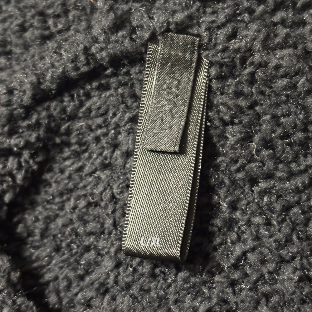 SKIMS Black Sherpa Zip-Up Hoodie - Picture 5 of 6